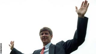 Arsene Wenger arrived at Arsenal in October 1996