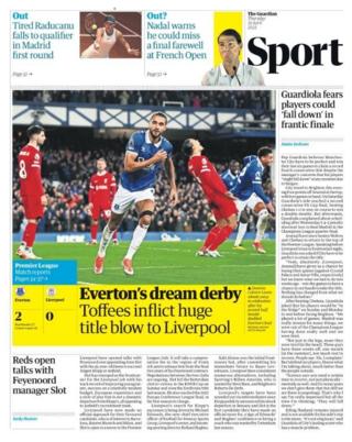 Guardian backmost page