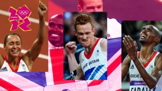 Jess Ennis, Greg Rutherford, Mo Farah