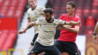 Bruno Fernandes in action