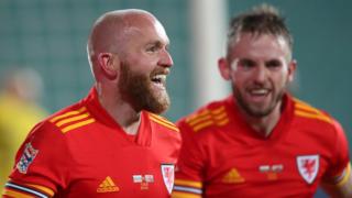 Wales celebrate