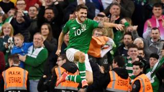 Republic of Ireland's Robbie Brady