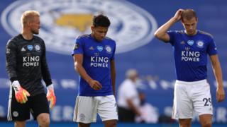 Leicester City players