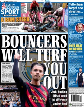 Express back page