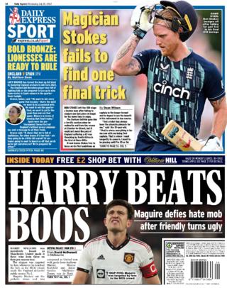 Express back page