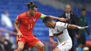 Gareth Bale v Bulgaria