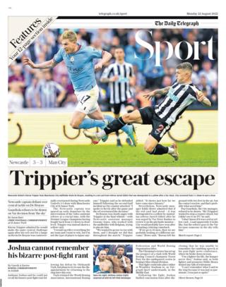 Daily Telegraph lunes