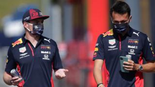 Max Verstappen ad Alex Albon