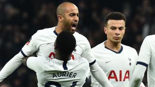 Tottenham goal