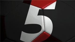 Five on a ball