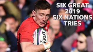 Wales winger Josh Adams