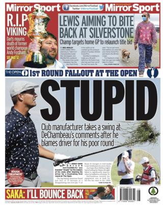 Mirror back page