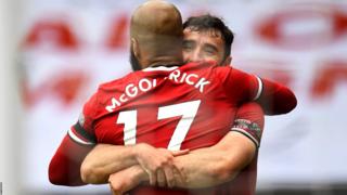 Sheffield United goalscorer David McGoldrick