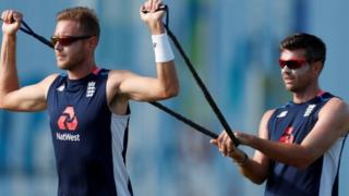 Stuart Broad and James Anderson
