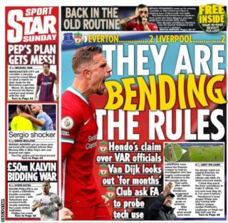 The Daily Star back page