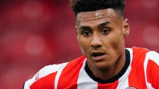 Brentford striker Ollie Watkins