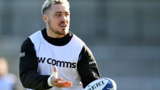 Exeter Chiefs wing Jack Nowell in training