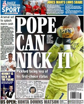 Wednesday's Daily Express