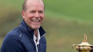 US Ryder Cup captain Steve Stricker