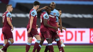 West Ham celebrate