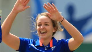 England bowler Kate Cross
