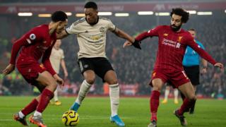 Manchester United and Liverpool