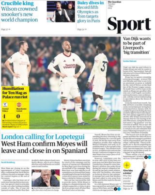 Tuesday's Guardian