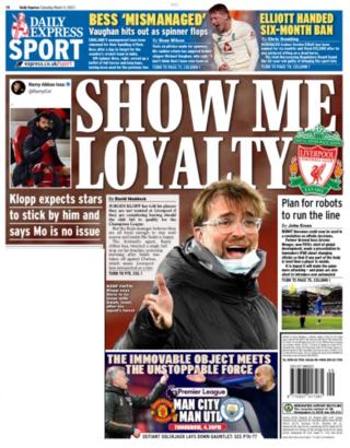 Express back page