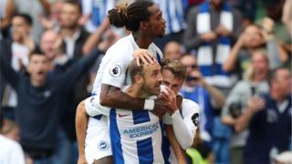 Brighton celebrate