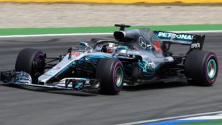 Mercedes' Lewis Hamilton