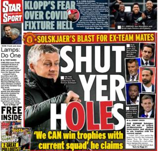 Daily Star back page