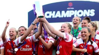 Arsenal are the reigning Women's Super League champions