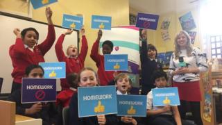 Less homework debate picture