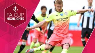 Highlights: Newcastle 0-2 Man City