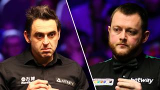 Ronnie O'Sullivan and Mark Allen