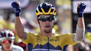 Primoz Roglic wins stage four of the 2020 Tour de France