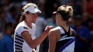 Jo Konta and Elina Svitolina