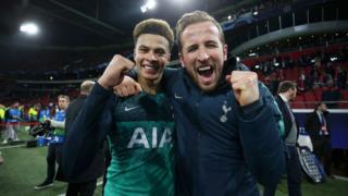 Dele Alli and Harry Kane