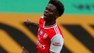 Wolves 0-2 Arsenal: Bukayo Saka delighted with first Premier League ...