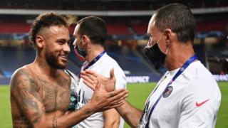 Paris St-Germain celebrate