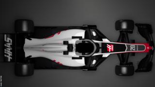 Haas launched digital images of the VF-18