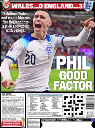 Mail back page