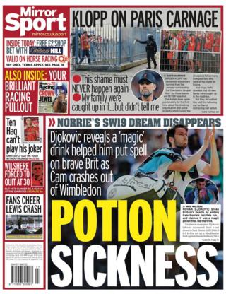 Mirror back page