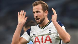 Tottenham striker Harry Kane