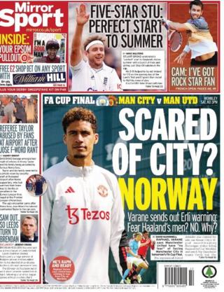 Mirror back page