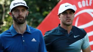 Dustin Johnson and Brooks Koepka