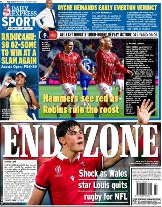 Express back page