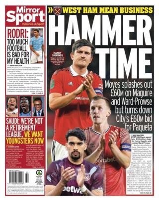 Mirror back page