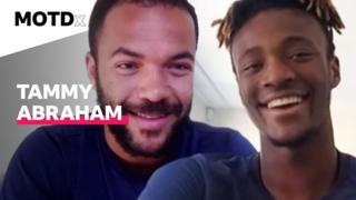 Tammy Abraham with Reece Parkinson