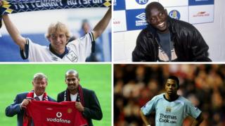 Jurgen Klinsmann, George Weah, Juan Sebastian Veron, Robinho